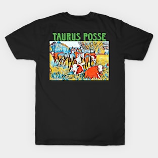 Taurus Posse - Abstract - Front T-Shirt